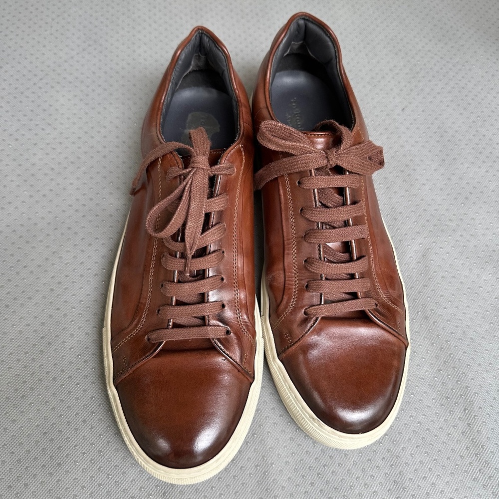 To Boot New York Adam Derrick Leather Sneaker Size 9